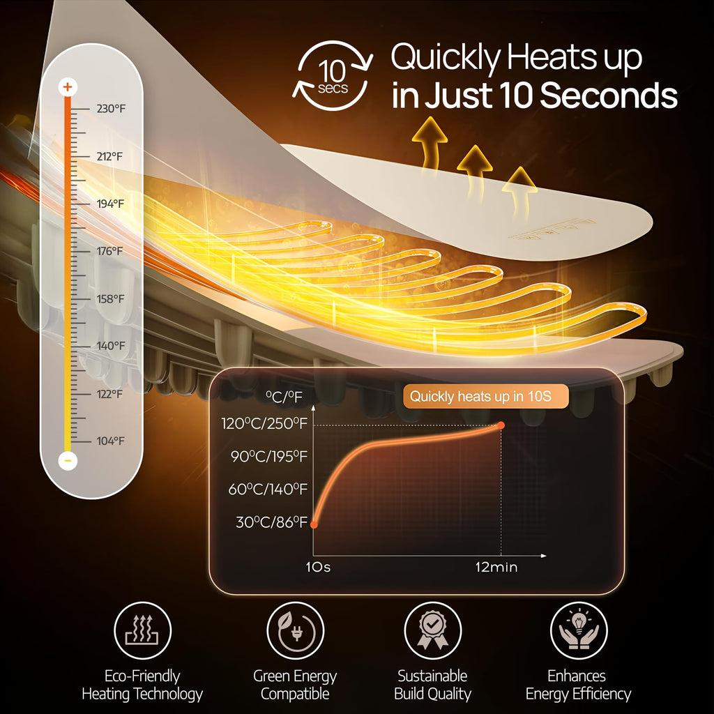 IGREEN Food Warming Mat – Portable Electric Warming Tray, Rollable Silicone Heating Pad with 3 Heat Settings & Auto Shut-Off – Buffet & Kitchen Food Warmer for Parties, Family Meals & Everyday Use